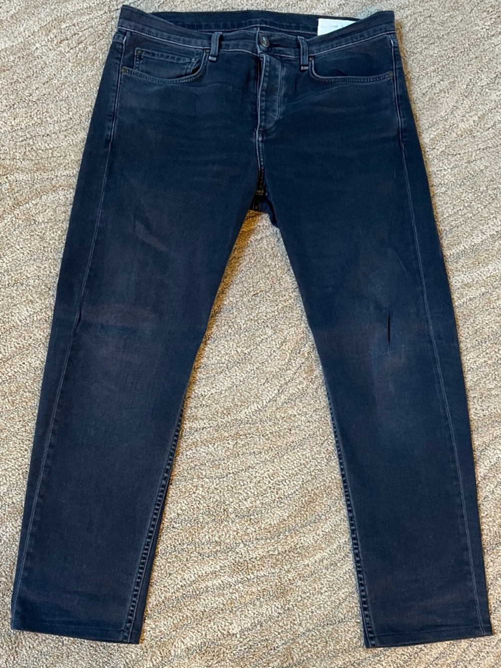 Rag & Bone Jeans Mens 34x29"‎ Dark Blue Denim Fit 2 Slim Stretch